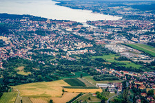 Wollmatingen von Nordwesten in Konstanz im Bundesland Baden-Württemberg, Deutschland