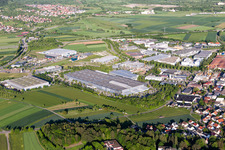 Industriegebiet: LGI Logistics Group International, Phoenix Contact in Herrenberg im Bundesland Baden-Württemberg, Deutschland