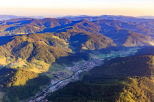 Luftbild von Hausach von Nordosten im Bundesland Baden-Württemberg, Deutschland