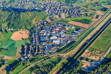 Berghaupten von Osten im Bundesland Baden-Württemberg, Deutschland
