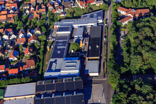 Gewerbegebiet Industriestraße mit Eichenauer GmbH & Co. KG in Hatzenbühl im Bundesland Rheinland-Pfalz, Deutschland