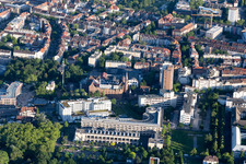 Höpfner Burghof im Ortsteil Oststadt in Karlsruhe im Bundesland Baden-Württemberg, Deutschland