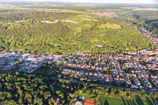 Tullastr im Ortsteil Untergrombach in Bruchsal im Bundesland Baden-Württemberg, Deutschland