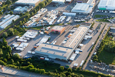 Hellman Worldwide Logistics im Ortsteil Karlsdorf in Karlsdorf-Neuthard im Bundesland Baden-Württemberg, Deutschland