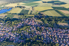 Schirrhoffen im Bundesland Bas-Rhin, Frankreich von oben