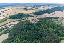 Veste Wachsenburg im Ortsteil Holzhausen in Amt Wachsenburg im Bundesland Thüringen, Deutschland