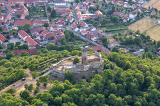 Mühlburg im Ortsteil Mühlberg in Drei Gleichen im Bundesland Thüringen, Deutschland