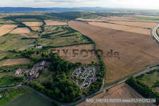 Thüringer Golfclub Drei Gleichen Mühlberg e.V im Bundesland Thüringen, Deutschland aus der Luft