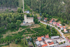 Burgruine Liebenstein in Liebenstein in Geratal im Bundesland Thüringen, Deutschland