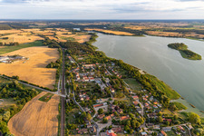 Warnitz von Norden in Oberuckersee im Bundesland Brandenburg, Deutschland