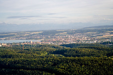 Luftbild von Konstanz, Kreuzlingen im Ortsteil Petershausen im Bundesland Baden-Württemberg, Deutschland