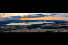 Panorama in Oberuckersee im Bundesland Brandenburg, Deutschland