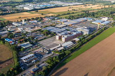 Hornbach Baumarkt von Südwesten in Bornheim im Bundesland Rheinland-Pfalz, Deutschland