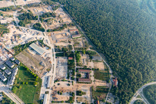 Luftaufnahme von Gelände der ehemalige SULLIVAN US-Kasernen am Käfertaler Wald in Mannheim im Bundesland Baden-Württemberg, Deutschland