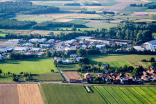Kandel-Minderslachen in den Rötzwiesen, Hof Fam. Kerth im Bundesland Rheinland-Pfalz, Deutschland