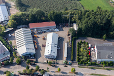 Dachdeckerei, Gerüstbau und Bauspenglerei Mindum, im Gewerbgegebiet Horst in Kandel im Bundesland Rheinland-Pfalz, Deutschland