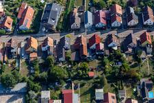 Drohnenaufname von Siedlung in Kandel im Bundesland Rheinland-Pfalz, Deutschland