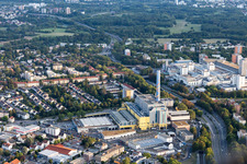 Ortsteil Kalbach-Riedberg in Frankfurt am Main im Bundesland Hessen, Deutschland aus der Luft
