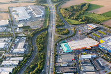 Hornbach im Ortsteil Nieder-Eschbach in Frankfurt am Main im Bundesland Hessen, Deutschland