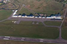 Aéroport de Nancy-Tomblaine im Ortsteil Paix Jartom im Bundesland Meurthe-et-Moselle, Frankreich