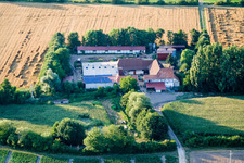 Am Erlenbach, Leistenmühle in Kandel im Bundesland Rheinland-Pfalz, Deutschland aus der Luft