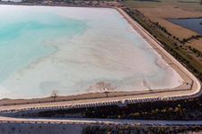 Salinen in Rosières-aux-Salines im Bundesland Meurthe-et-Moselle, Frankreich vom Flugzeug aus