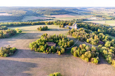 Chateau de Bourlémont in Frebécourt im Bundesland Vosges, Frankreich