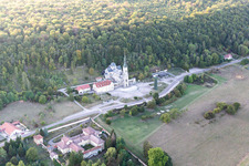 Basilique du Bois-Chenu in Domrémy-la-Pucelle im Bundesland Vosges, Frankreich
