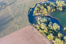 Die Maas/La Meuse in Maxey-sur-Meuse im Bundesland Vosges, Frankreich