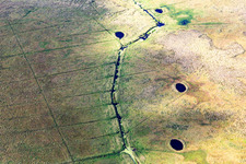 Entwässerung in Fanø im Bundesland Syddanmark, Dänemark