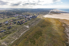 Fanø im Bundesland Syddanmark, Dänemark von einer Drohne aus
