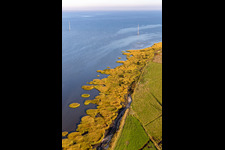 Nationalpark Wattenmeer in Fanø im Bundesland Syddanmark, Dänemark aus der Luft