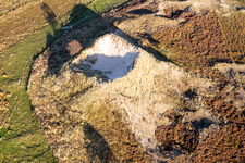 Nationalpark Wattenmeer in Fanø im Bundesland Syddanmark, Dänemark aus der Drohnenperspektive