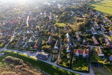 Fanø im Bundesland Syddanmark, Dänemark von einer Drohne aus
