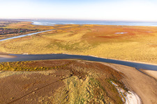 Fanø im Bundesland Syddanmark, Dänemark aus der Vogelperspektive