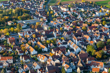 Rathaus in Korntal-Münchingen im Bundesland Baden-Württemberg, Deutschland