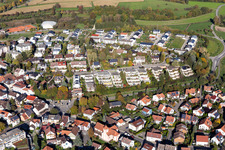 Terrassenwohnungen in der Ringstr im Ortsteil Dettingen in Konstanz im Bundesland Baden-Württemberg, Deutschland