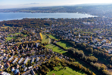 Siedlungsgebiet und Infrastruktur Petershausen Ost in Konstanz im Bundesland Baden-Württemberg, Deutschland