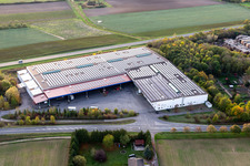 Gewerbegebiet Süd mit  Schäflein Logistic und Hans Geis GmbH in Schwebheim im Bundesland Bayern, Deutschland