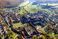 Klosterkirche Ebrach, Zisterzienserabtei im Bundesland Bayern, Deutschland