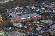 Bauhaus in Schweinfurt im Bundesland Bayern, Deutschland