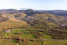 Unter der YBurg im Ortsteil Varnhalt in Baden-Baden im Bundesland Baden-Württemberg, Deutschland