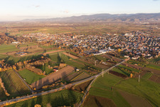 Luftbild von Ortsteil Urloffen in Appenweier im Bundesland Baden-Württemberg, Deutschland