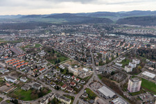 Luftaufnahme von Rheinfelden im Bundesland Baden-Württemberg, Deutschland