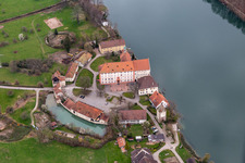 Gebäudekomplex der Hotelanlage Schloss Beuggen in Rheinfelden im Bundesland Baden-Württemberg, Deutschland