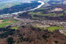 Öflingen von Osten in Wehr im Bundesland Baden-Württemberg, Deutschland