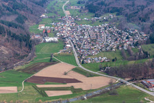 Ortsteil Langenau in Schopfheim im Bundesland Baden-Württemberg, Deutschland