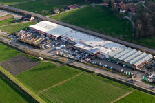 Gebäude der Niederlassung des Baumarktes hagebaumarkt Steinach in Steinach im Bundesland Baden-Württemberg, Deutschland