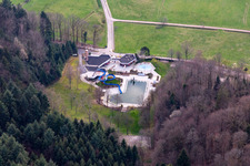 Waldterrassenbad in Biberach im Bundesland Baden-Württemberg, Deutschland