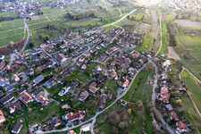 Luftaufnahme von Ortsteil Fessenbach in Offenburg im Bundesland Baden-Württemberg, Deutschland
